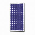 生產供應185W單晶硅太陽能電池板