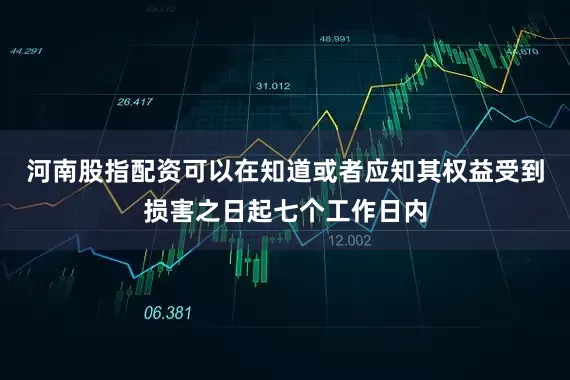 河南股指配资可以在知道或者应知其权益受到损害之日起七个工作日内